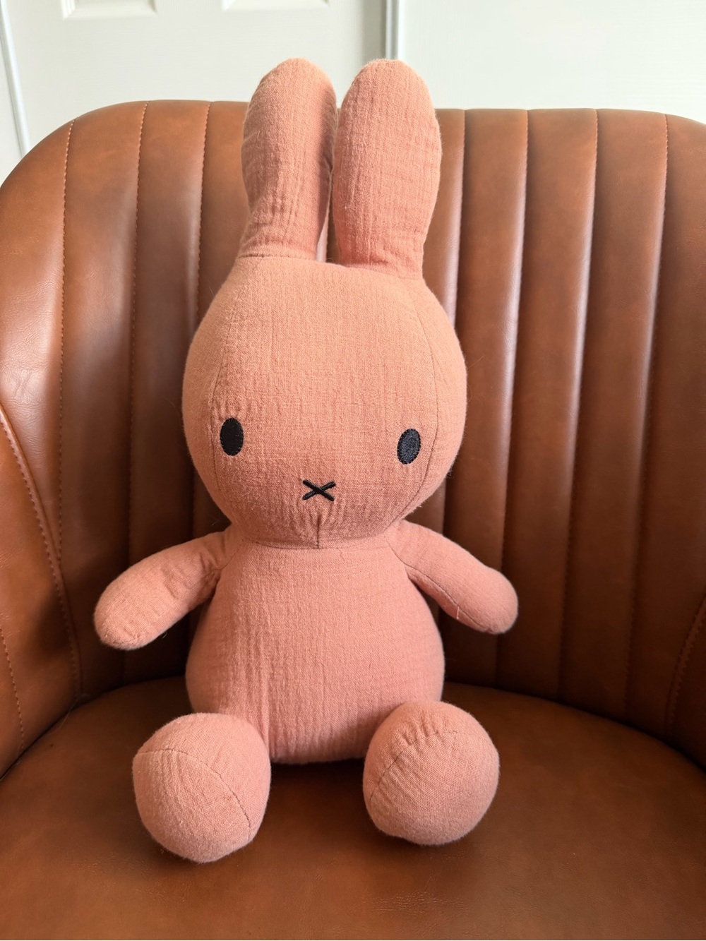 Miffy Plush 13” Terracotta linen